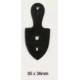 Metalen badges met lederen hoesje, 100% maatwerk