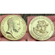 Single sided die struck/casting coin, without enamel color