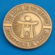 Single sided die struck/casting coin, without enamel color