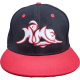Snapback hip hop caps, custom-made