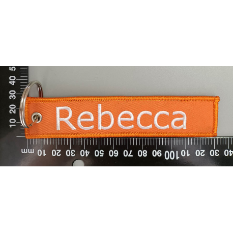 Embroidered badges/patches, with key chain