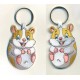 EMBROIDERED KEYCHAIN