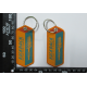 Geborduurde badges/patches met sleutelhanger