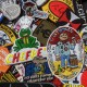 Geborduurde emblemen en badges of patches