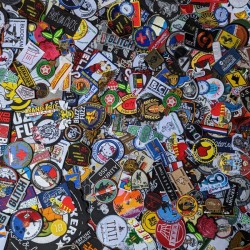 Embroidered Badges, tailor-made, in diverse format & Size